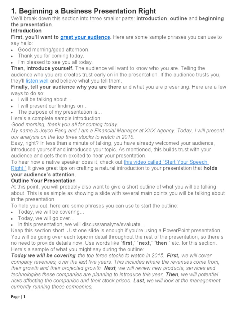 How to present pdf anxiety english language