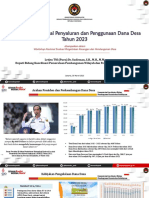 Monitoring Nasional Penyaluran Dan Penggunaan Dana Desa Tahun 2023