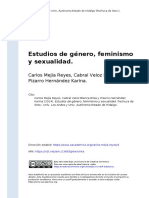 Eudios de Género, Feminismo y Sexualidad