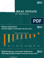 INDIA REAL ESTATE MARKET REBOUNDS IN Q3 2020