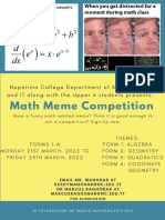 Math Meme Competition