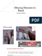 CB and Buying Decision in Rural