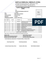 Universitas Imelda Medan (Uim) : Kartu Rencana Studi (KRS)