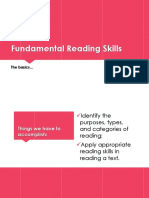 Fundamental Reading Skills