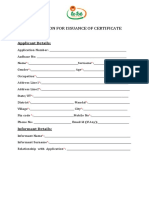 Application For Issuance of Certificate-1