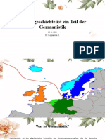 Sprachgeschichte Ist Ein Teil Der Germanistik: 09.11.2021 Dr. Begmatova R