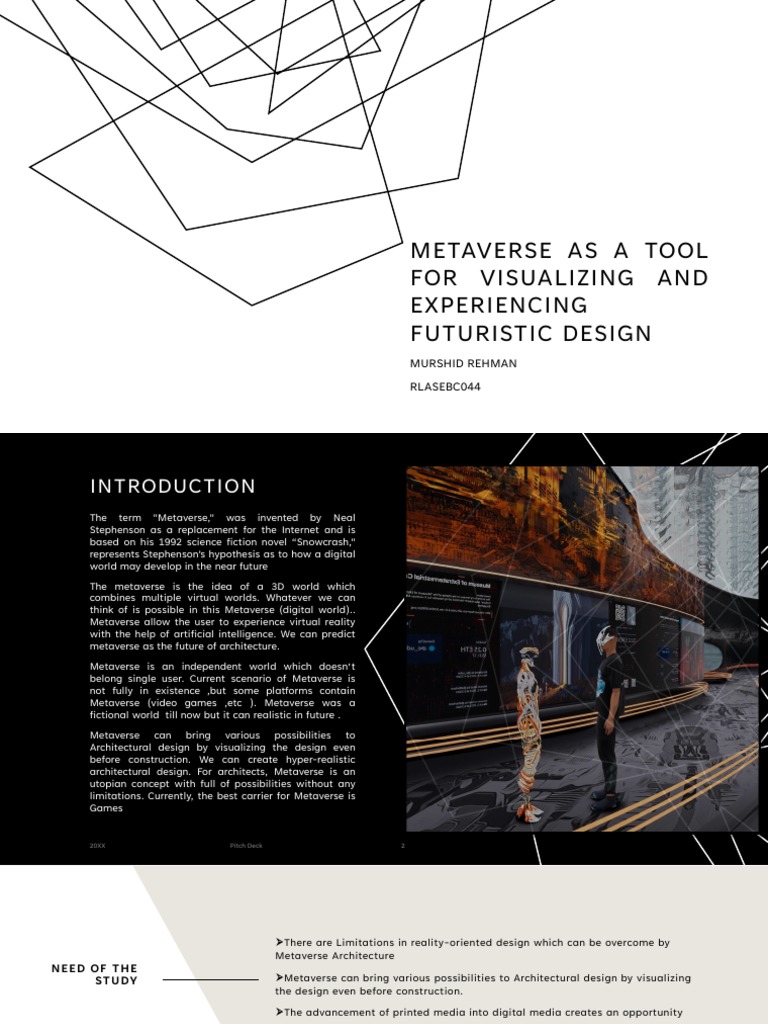 Metaverse Architecture | PDF | Virtual Reality | Augmented Reality