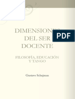 Schujman Dimensiones Del Ser Docente