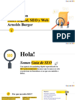 Presentacion MKT Digital, SEO y Web Arnolds Burger