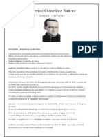 Biografia de Federico González Suárez