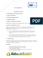 Programas de Prerrequisitos.-