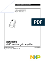 Data Sheet: MMIC Variable Gain Amplifier