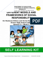 Different Models and Frameworks of Social Responsibility