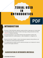 Materials Guide for Orthodontics