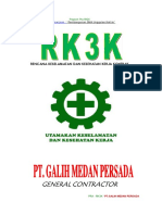 Pra RK3K PT. Galih Medan Persada