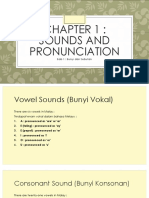 Sounds and Pronunciation: Bab 1: Bunyi Dan Sebutan