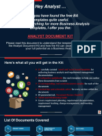 Read Me - Analyst Document Kit