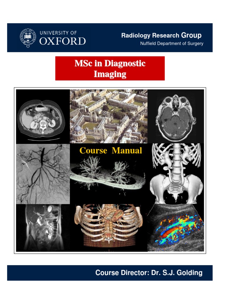 MSC Diagnostic Imaging Handbook 20089 PDF Ct Scan Medical Imaging