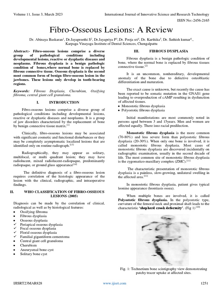 What Causes Osseous Lesions