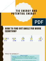 Kinetic Energy and Potential Energy