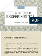 Epidemiologi Eksperimental: Astrisa Faadhilah, SST., M. Epid