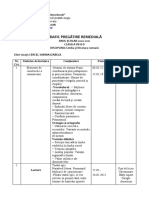 Grafic Pregatire Remediala Romana