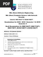 Database Design DBT1111C 5