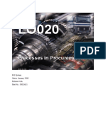 SAP Material Management Process in Procurement