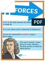 T2 S 211 Types of Forces Display Posters - Ver - 2