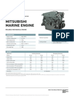 Mitsubishi Marine Engine - S6A3-MPTA