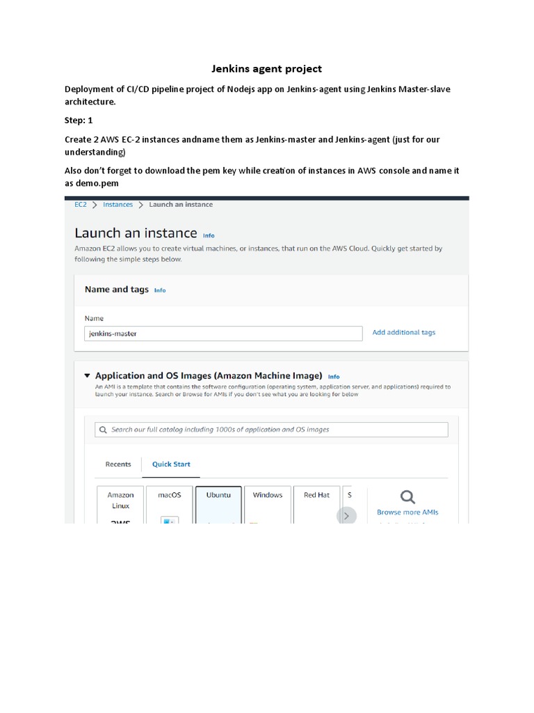 Jenkins CI/CD Pipeline Setup Guide | PDF | Computers | Technology ...