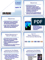 Understanding Global Markets and International Marketing Decisions