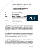 INFORME Observaciones A Propuesta de Convenio Especifico