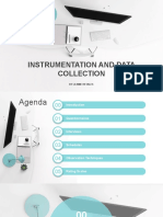 Instrumentation and Data Collection: by Leamie Retales