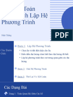 Giải Bài Toán Bằng Cách Lập Hệ Phương Trình