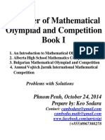 A Corner of Mathematical Olympiad and Competition Book I: Phnom Penh, October 24, 2014 Prepare By: Keo Sodara