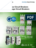 Molded Case Circuit Breakers Earth Leakage Circuit Breakers: 50A Frame 800A Frame Max Voltage 600V