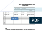 Contoh: Rekap Data Pembimbing Magrib Mengaji UPT SDN/SMPN .