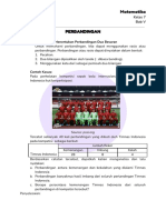 Revision Note-Matematika 7-Perbandingan