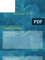 Recount Text