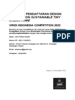 FORM PENDAFTARAN VIRIDI DESIGN COMPETITION