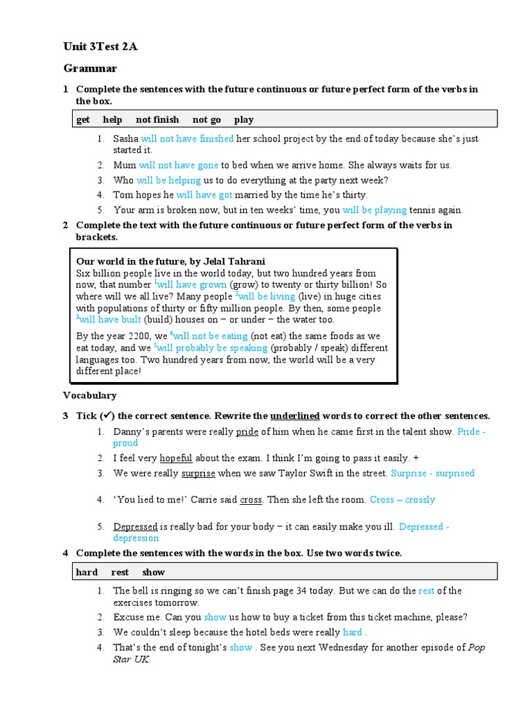 Unit 3 Test 2a Pdf Syntax Languages