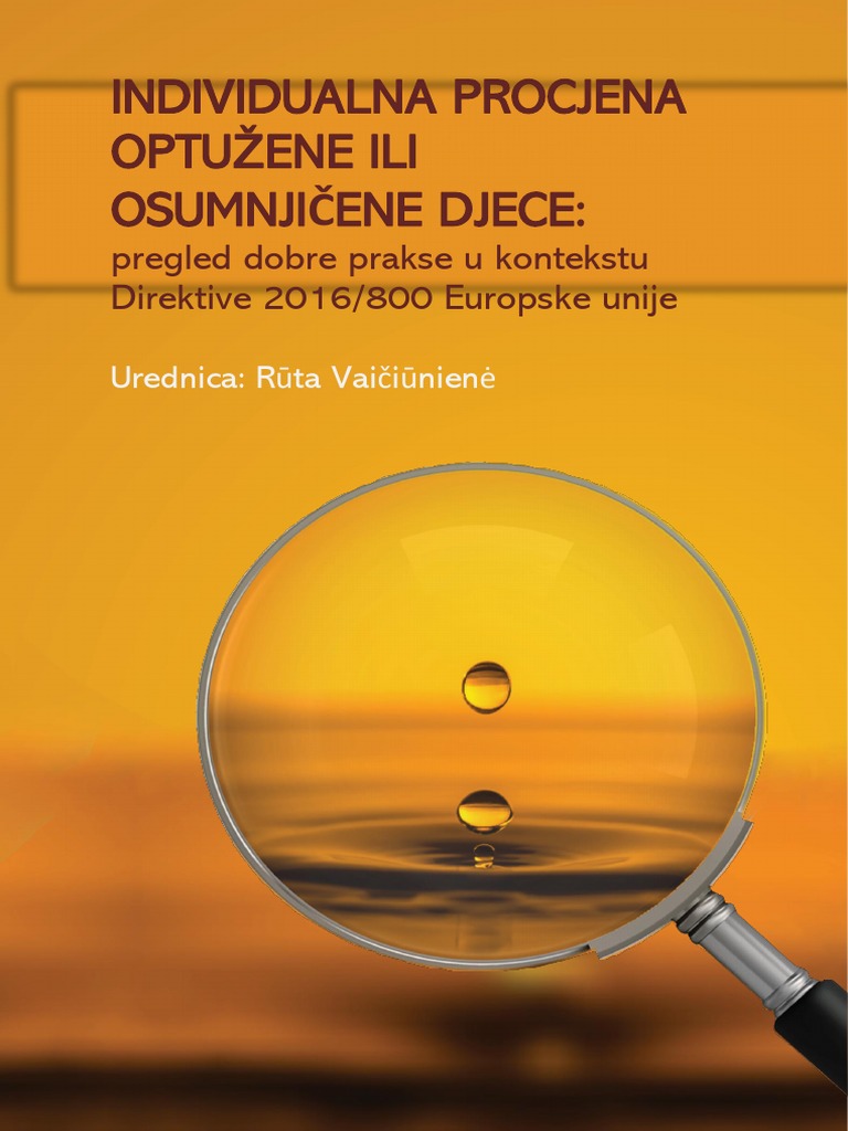 Individualna Procjena Optužene Ili Osumnjičene Djece | PDF