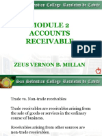 Accounts Receivable: Zeus Vernon B. Millan