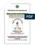 Domlak Porseni MTS Kabupaten 2023