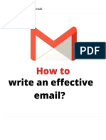How To Write Effective Email
