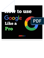 How To Use Google Like A Pro