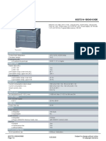 Data Sheet 6ES7214-1BG40-0XB0: General Information