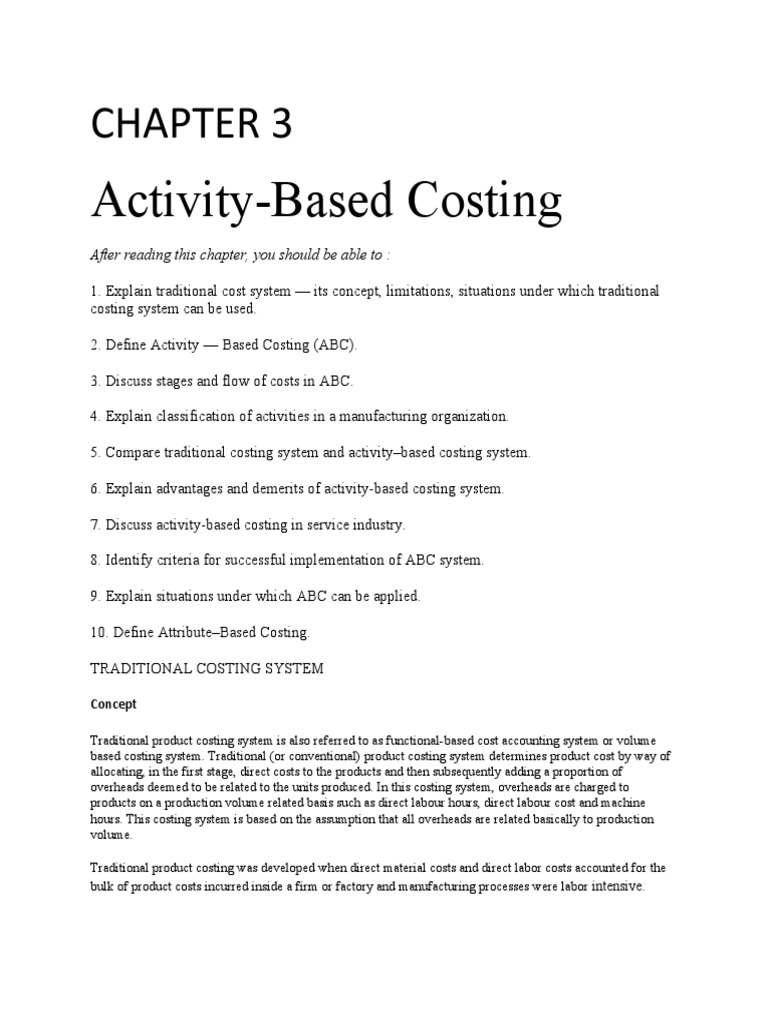 Chapter 3 | PDF | Cost | Cost Accounting