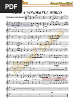 What A Wonderful World-Sax Tenor